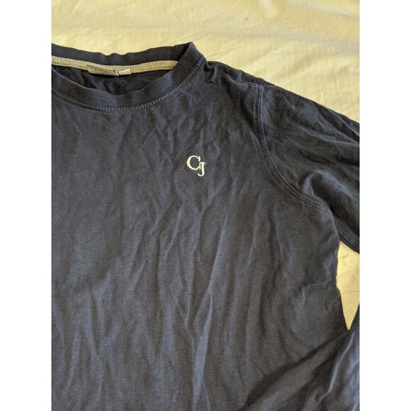 Cotton Juice Boys Sz. 15/16 Navy Long Sleeved Tee. Comfortable, Great Quality - Picture 6 of 9